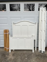 Colonial Style Wooden Bed Frame