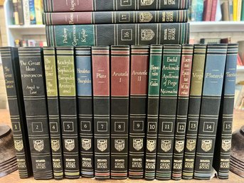 Vintage Set Of Britannica Great Books Of The Western World 1968 Vols 1 - 55 (With #3 Missing)