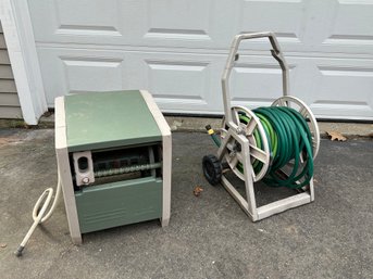 Pair Of Hose Reels