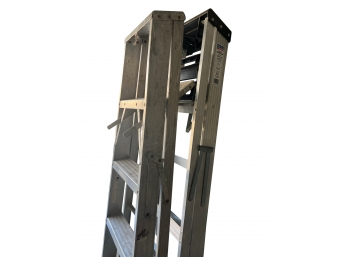 Pair Of Aluminum Painters Ladders