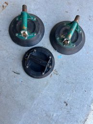 Bundle Of 3 Suction Cup Sheet Glass Carrier/Lifter