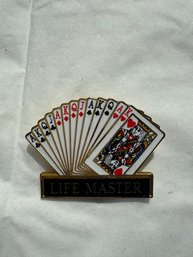Life Master Bridge Pin