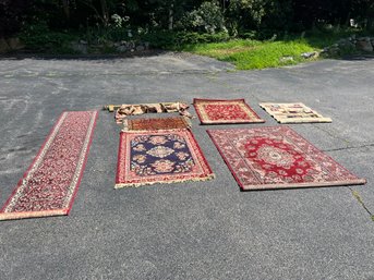 Large Lot Of Rugs