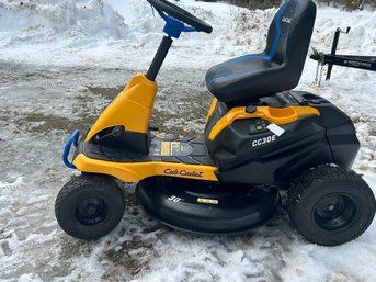 Cub Cadet Lithium Ion Battery Powered Riding Mower