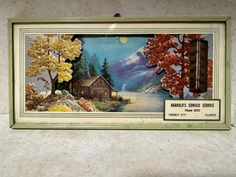 1940s Give Away Advertising Thermometer