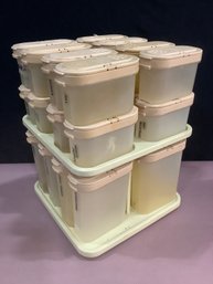 Vintage Tupperware Spice Rack
