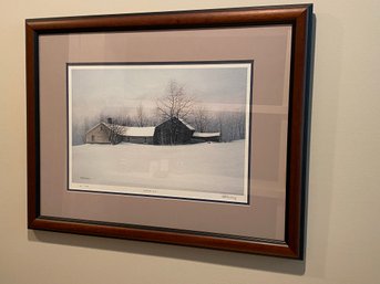 RW Everding Sleeping Late Framed Artwork