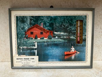 1940s Give Away Advertising Thermometer