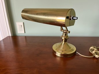 A Brass Desk Light - Adjustable