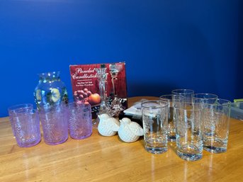 Candleholders, Glasses, Coasters, Salt & Pepper, Vase