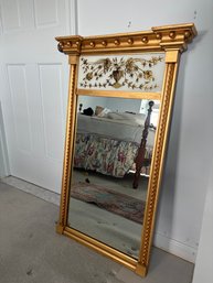 Antique Federal Style Wood Mirror By Old Colony Furniture (1 Of 2 In This Auction)