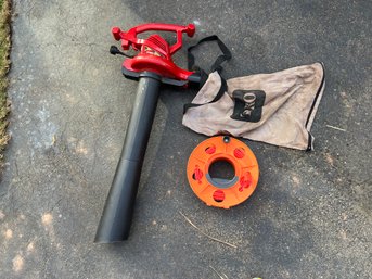Toro Ultra Blower Vac With Power Cord