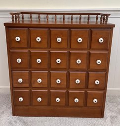 Vintage O'Hearn Sugar Maple Multi-Drawer Chest