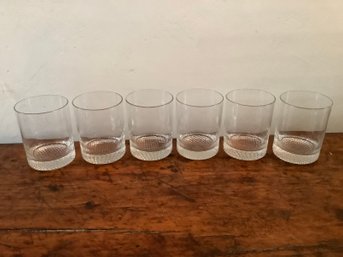 Textured Lowball Rocks Glasses
