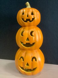 Halloween Jack O Lantern Blow Mold Light Up Decor