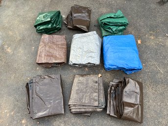 Lot Of 9 Tarps