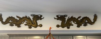 2 BRASS DRAGONS