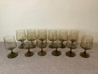 Libbey Tawny Accent Water Goblets