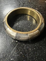 Tibetan Mixed Metal Bangle Bracelet