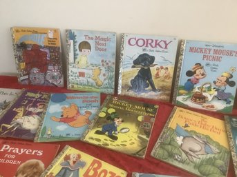 Vintage Golden Book Lot