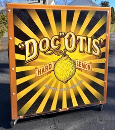 Vintage Doc Otis Hard Lemon Beverage Stand / Drink Dispenser