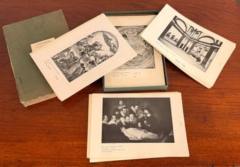 Vintage Boxed Set Of Fine Art Reproductions From Williams College