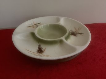 Vintage Lazy Susan Vegetable Server