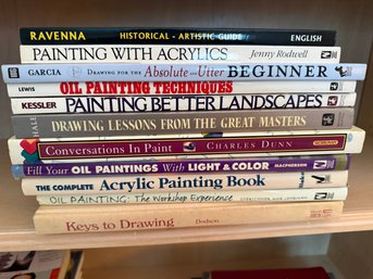 Wonderful Collection Of Art And Painting Reference Books