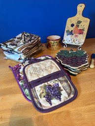 Wine Bottle Holder, Cheese Cutter And Spreader And Cheese Board By Saparna Plus....