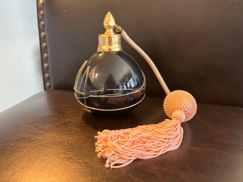 Vintage Studio Art Glass Perfume Bottle By Renowned Glass Artist Roger Roland