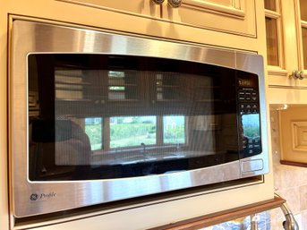 A GE Profile Microwave