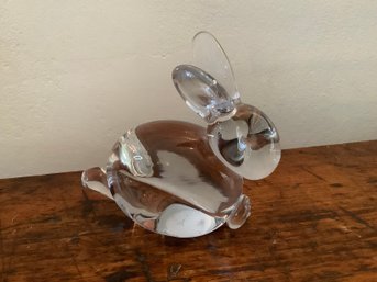 Crystal Glass Bunny Rabbit