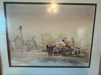 Signed Picture Harvesting By Poloe?