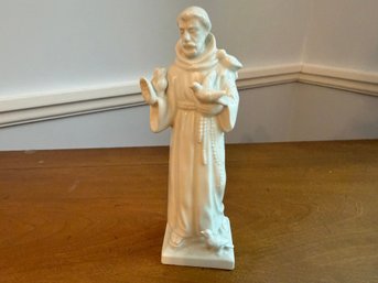 Goebel West Germany Porcelain Saint Francis Of Assisi Figurine