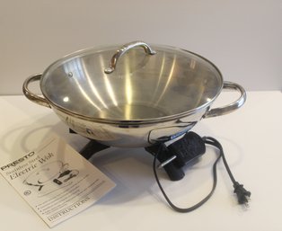 Presto Electric Wok