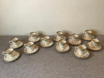 Lenox Mystic Demitasse Cups & Saucers