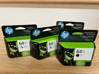 A Pack Of 4 Printer Inks - HP 64XL