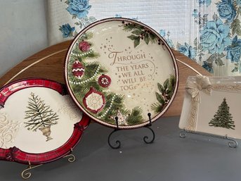 3 Beautiful Grasslands Road Platters