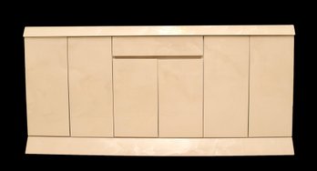 Ivory Minimalist Lacquered Sideboard
