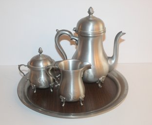 Colonial Pewter By Boardman Coffee/Tea Service