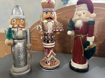 3 Large Nutcrackers  14-16'
