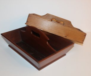 Pair Of Vintage/Antique Cutlery Trays