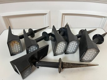A Set Of 6 Solar Lights