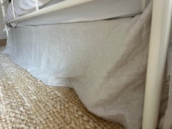 West Elm King Size Bed Skirt