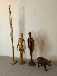 Mixed Wooden Scultures