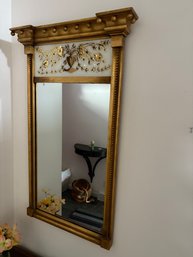 Antique Federal Style Wood Mirror By Old Colony Furniture (2 Of 2 In This Auction)