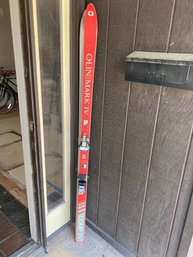 Vintage Olin Mark IV Skis With Bindings