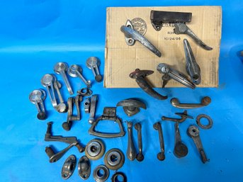 Fantastic Repurposing Package Of Antique Handles