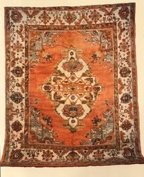 Gorgeous Oushak Rug From Turkey - 19th Century, Made For European Market - Purchase Price $10,000