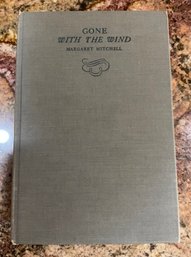 1936 Gone With The Wind By Margaret Mitchell First Edition, Second Printing Macmillan Hardcover
